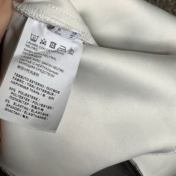 PINKO Italian Designer Strapless Print Cocktail Party Dress Made In Italy US 8 - Picture 10 of 12